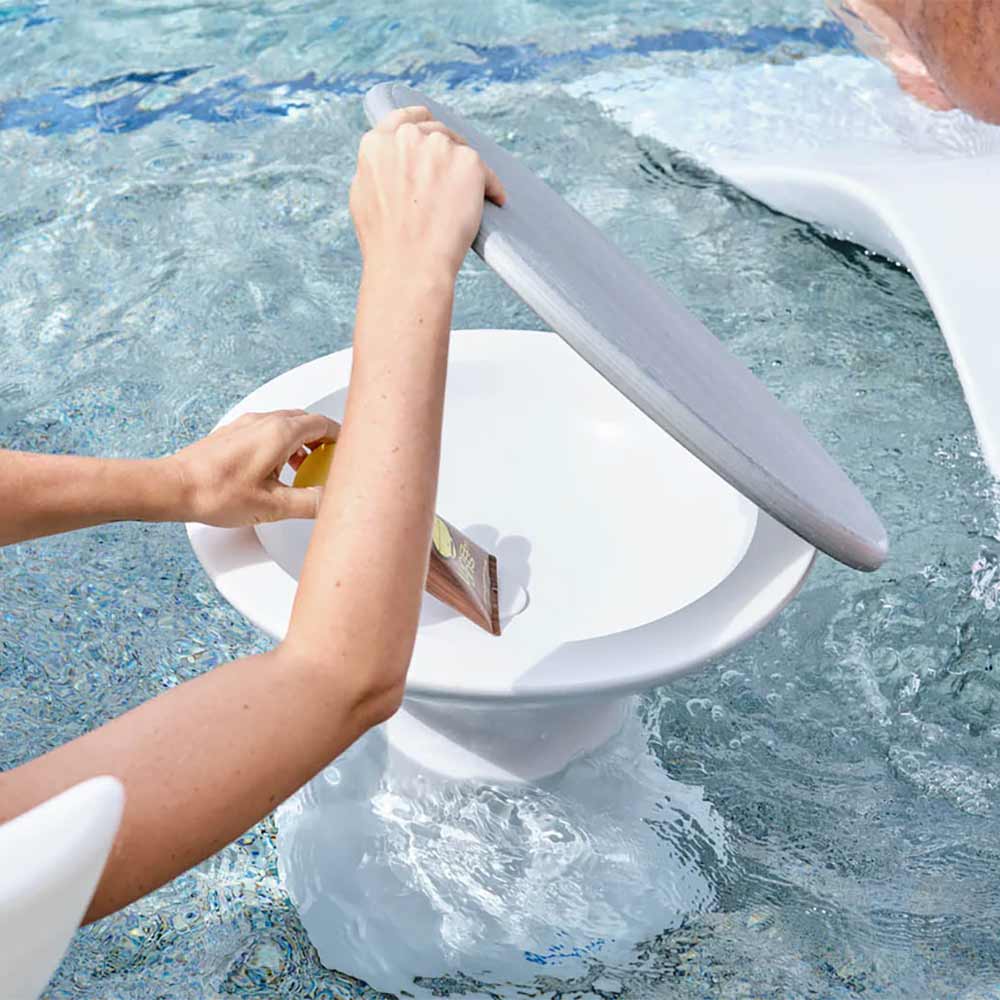 Ledge Lounger Autograph Standard Side Table - In Pool Furniture