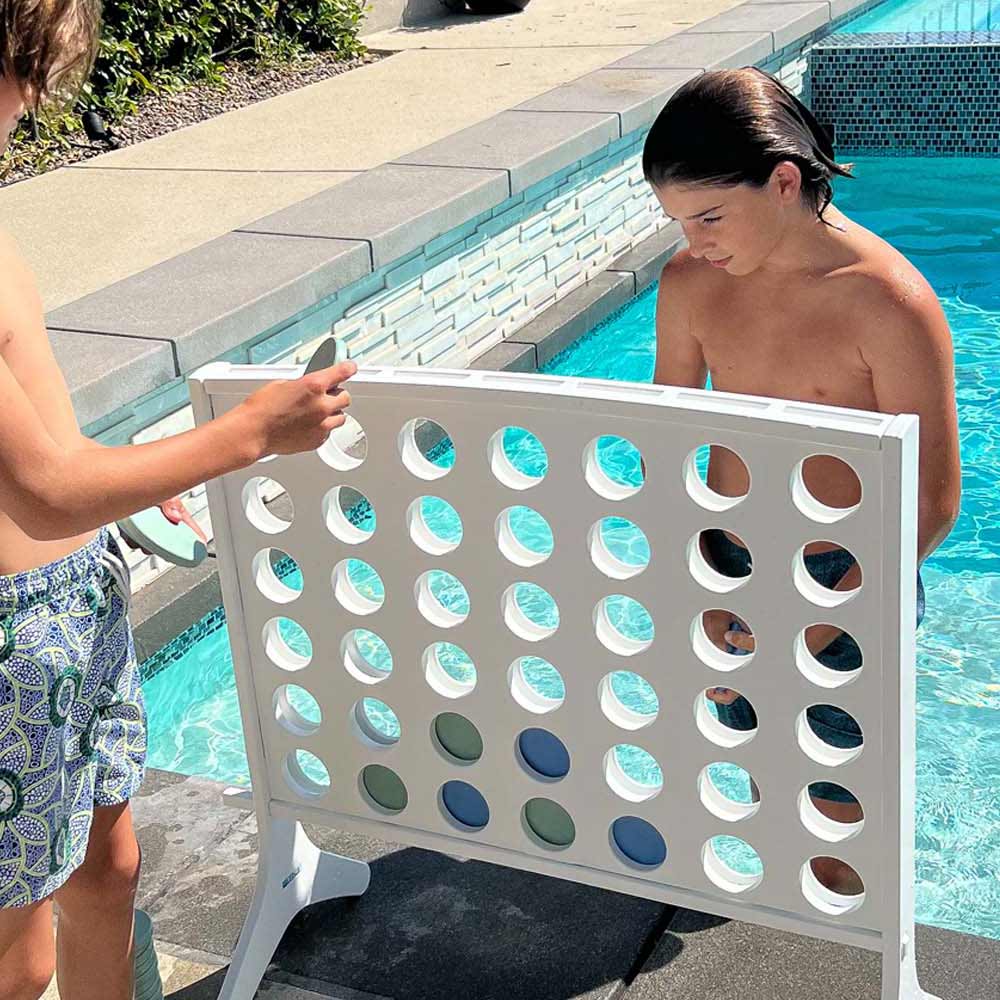 Ledge Lounger - Four In A Row - Outdoor Game games Ledge Lounger