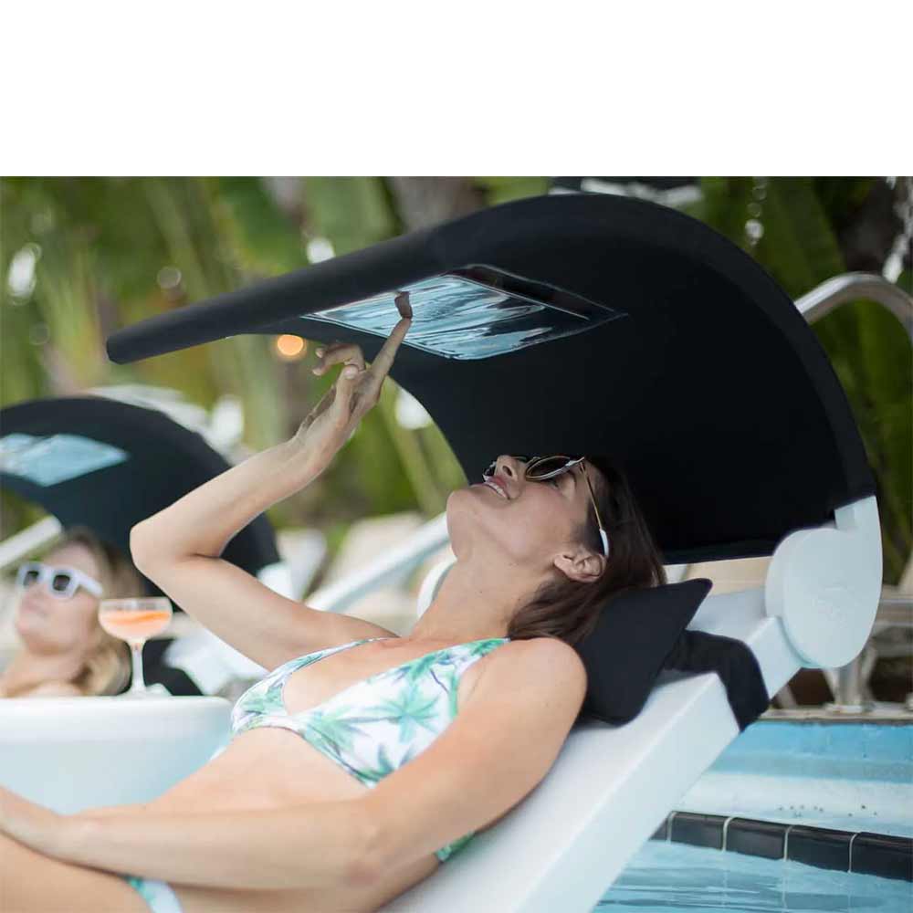 Ledge Lounger The Signature Chaise Shade - In Pool Furniture