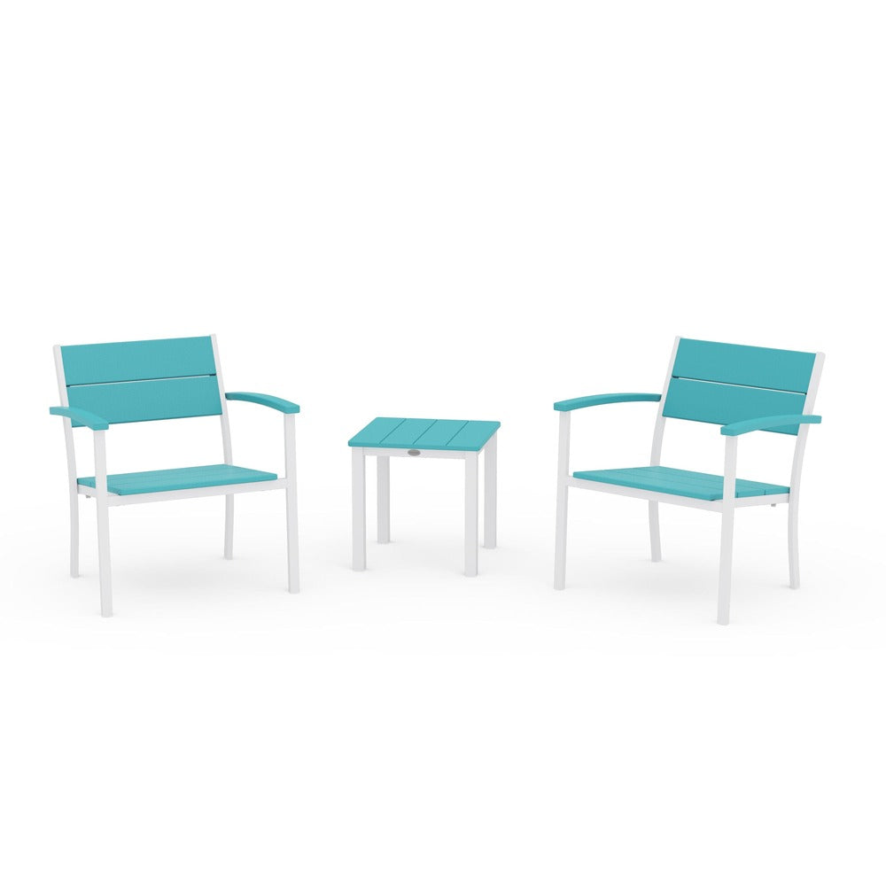 POLYWOOD® - Main Street 3-Piece Lounge Chair Set - PWS2875