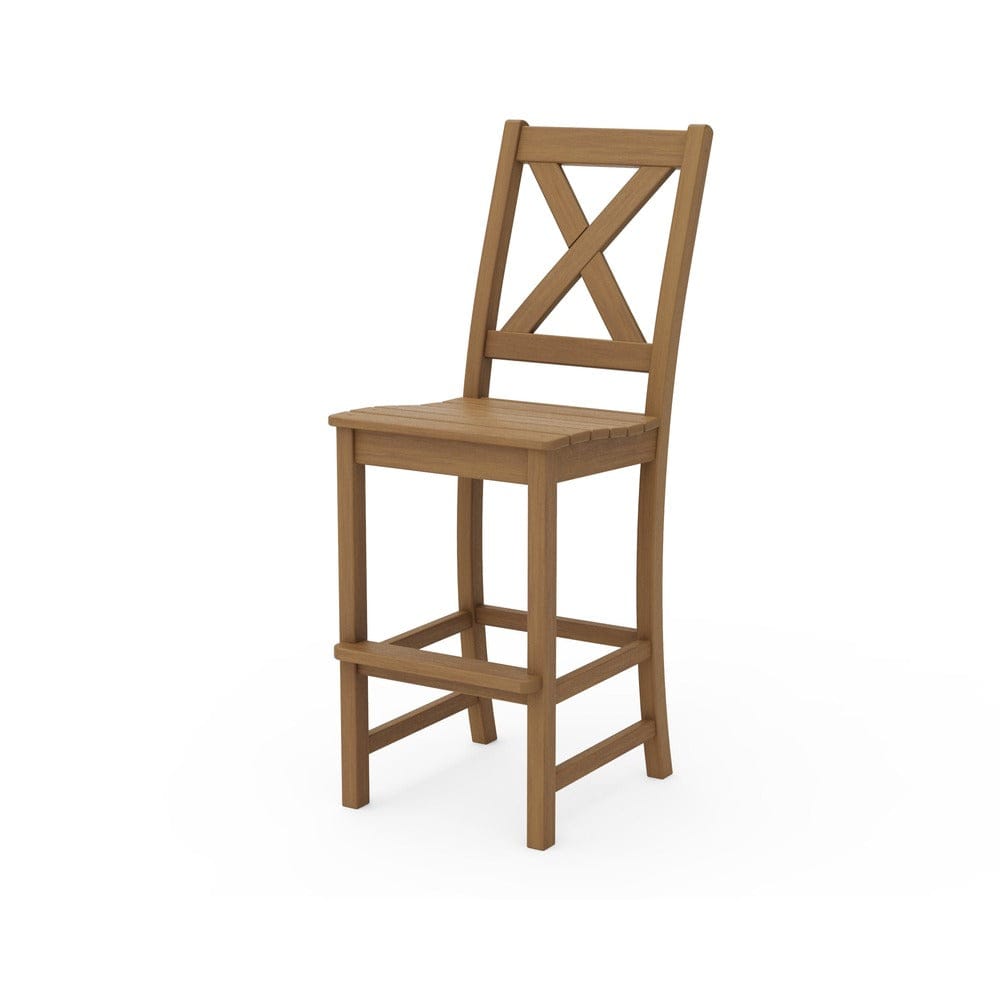 POLYWOOD®Braxton Bar Side Chair - Natural TGD182-NTL