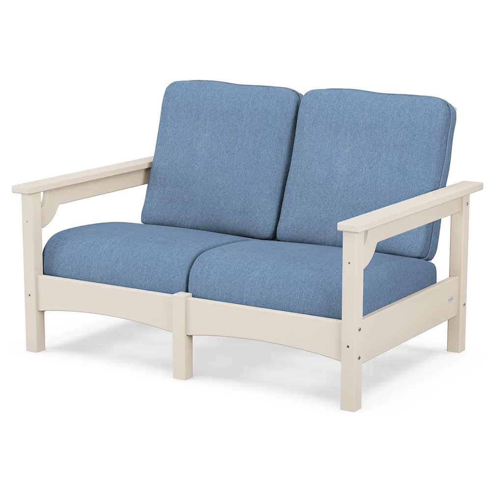 POLYWOOD® Outdoor Furniture POLYWOOD® - Club Loveseat - PWCLC47GY
