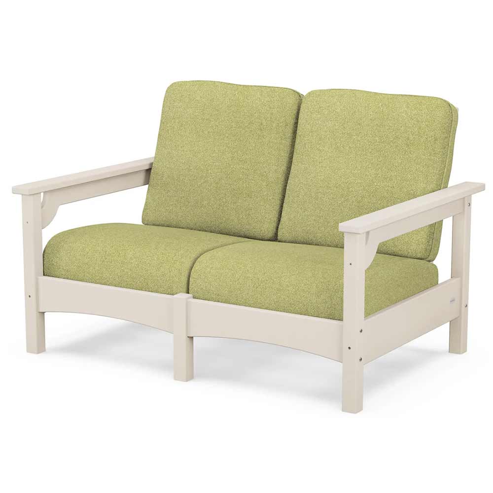 POLYWOOD® Outdoor Furniture POLYWOOD® - Club Loveseat - PWCLC47GY