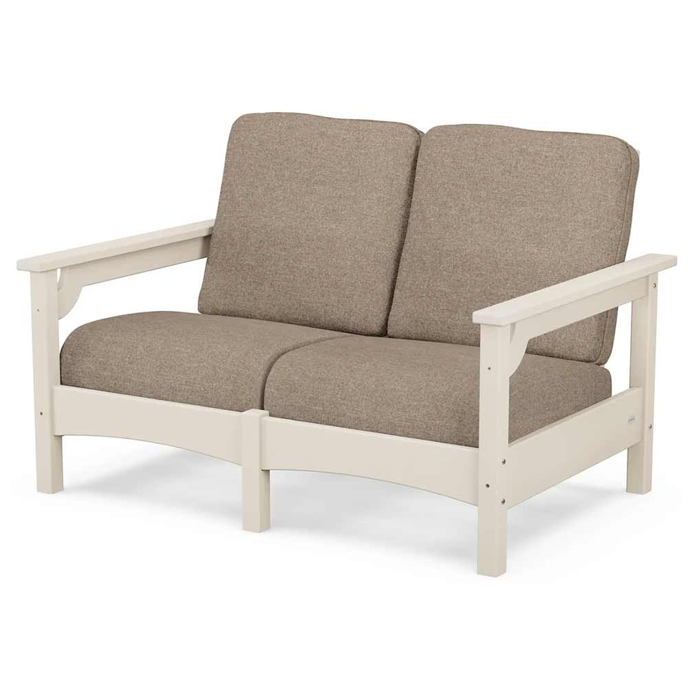 POLYWOOD® Outdoor Furniture POLYWOOD® - Club Loveseat - PWCLC47GY