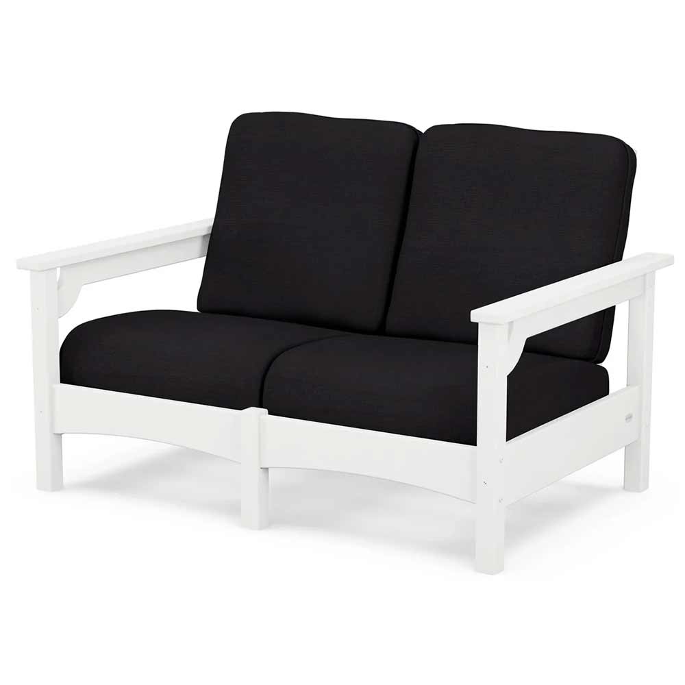 POLYWOOD® Outdoor Furniture POLYWOOD® - Club Loveseat - PWCLC47GY