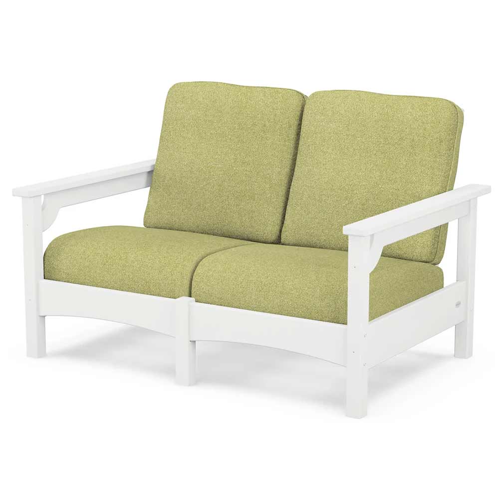 POLYWOOD® Outdoor Furniture POLYWOOD® - Club Loveseat - PWCLC47GY