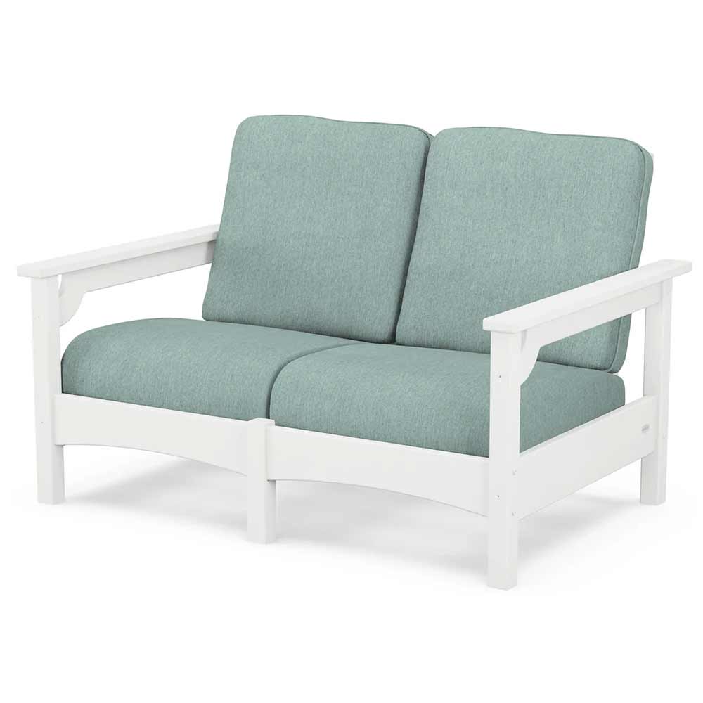 POLYWOOD® Outdoor Furniture POLYWOOD® - Club Loveseat - PWCLC47GY
