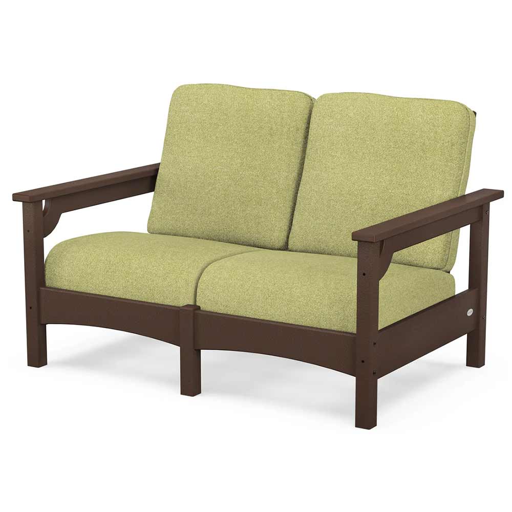 POLYWOOD® Outdoor Furniture POLYWOOD® - Club Loveseat - PWCLC47GY