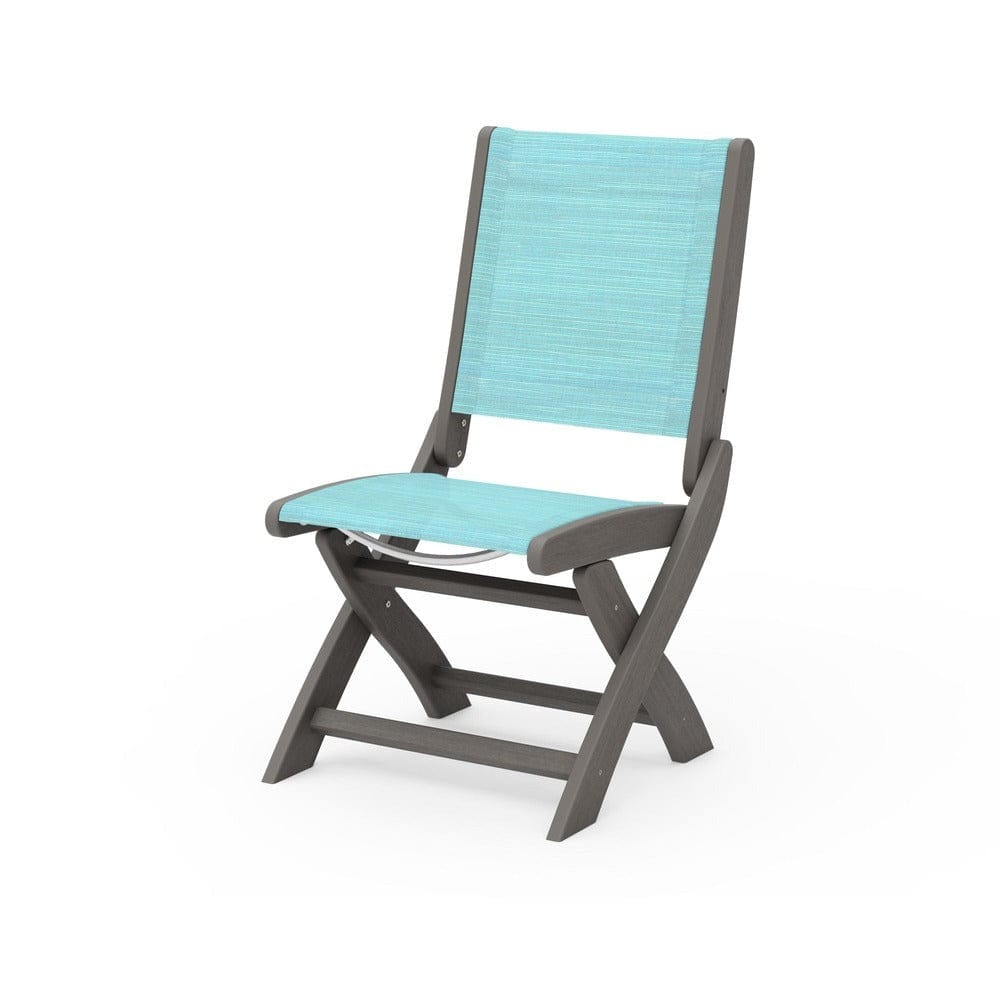POLYWOOD® Outdoor Furniture POLYWOOD® - Coastal Folding Side Chair - 9004