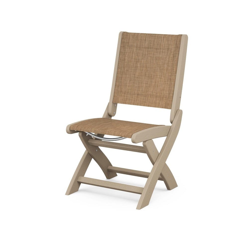 POLYWOOD® Outdoor Furniture POLYWOOD® - Coastal Folding Side Chair - 9004