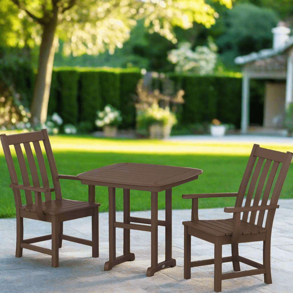 polywood vineyard 3 piece dining set 