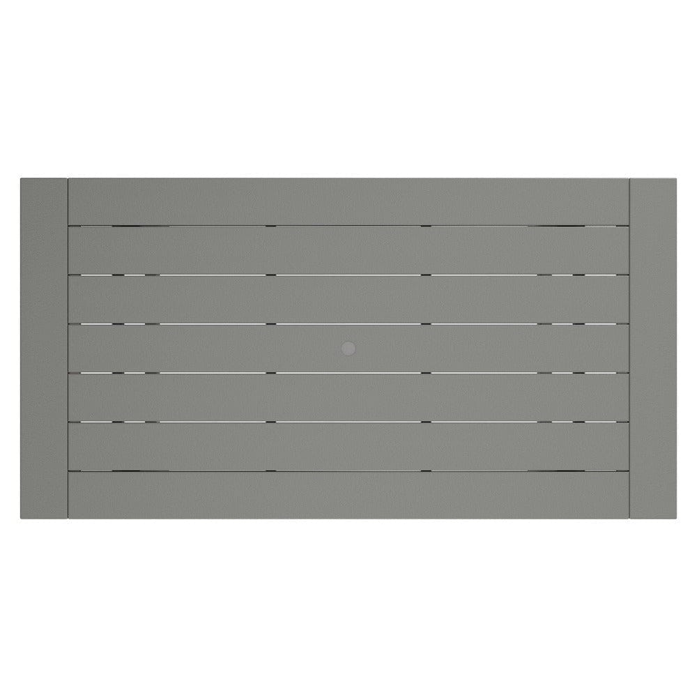 POLYWOOD® - Coastal 5-Piece Rustic Farmhouse Dining Set With Benches - PWS1077 Outdoor Furniture POLYWOOD®