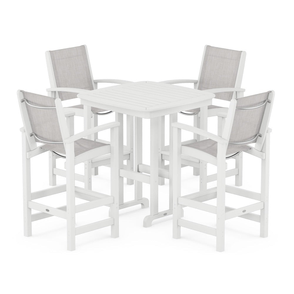 POLYWOOD® - Coastal 5-Piece Bar Set - PWS210
