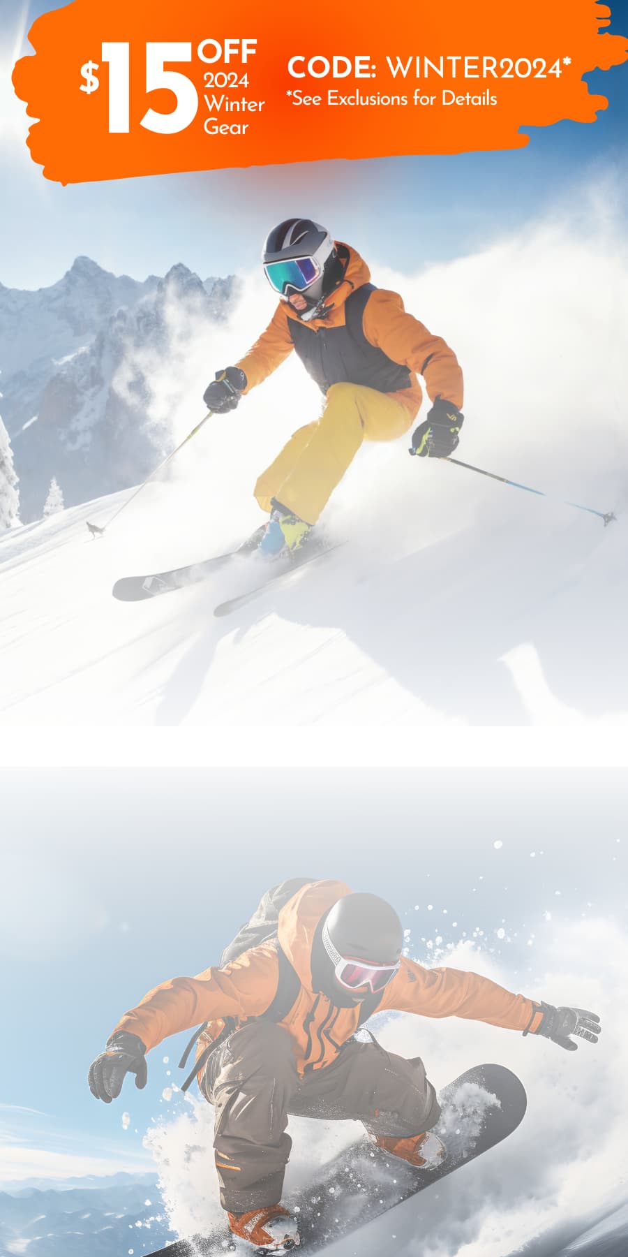 2024 Ski and Snowboard Gear 15% Off