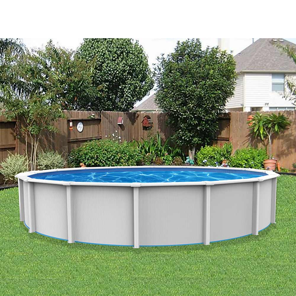 Sky Above Ground Pool 24&#39; Round 52&quot; Pool