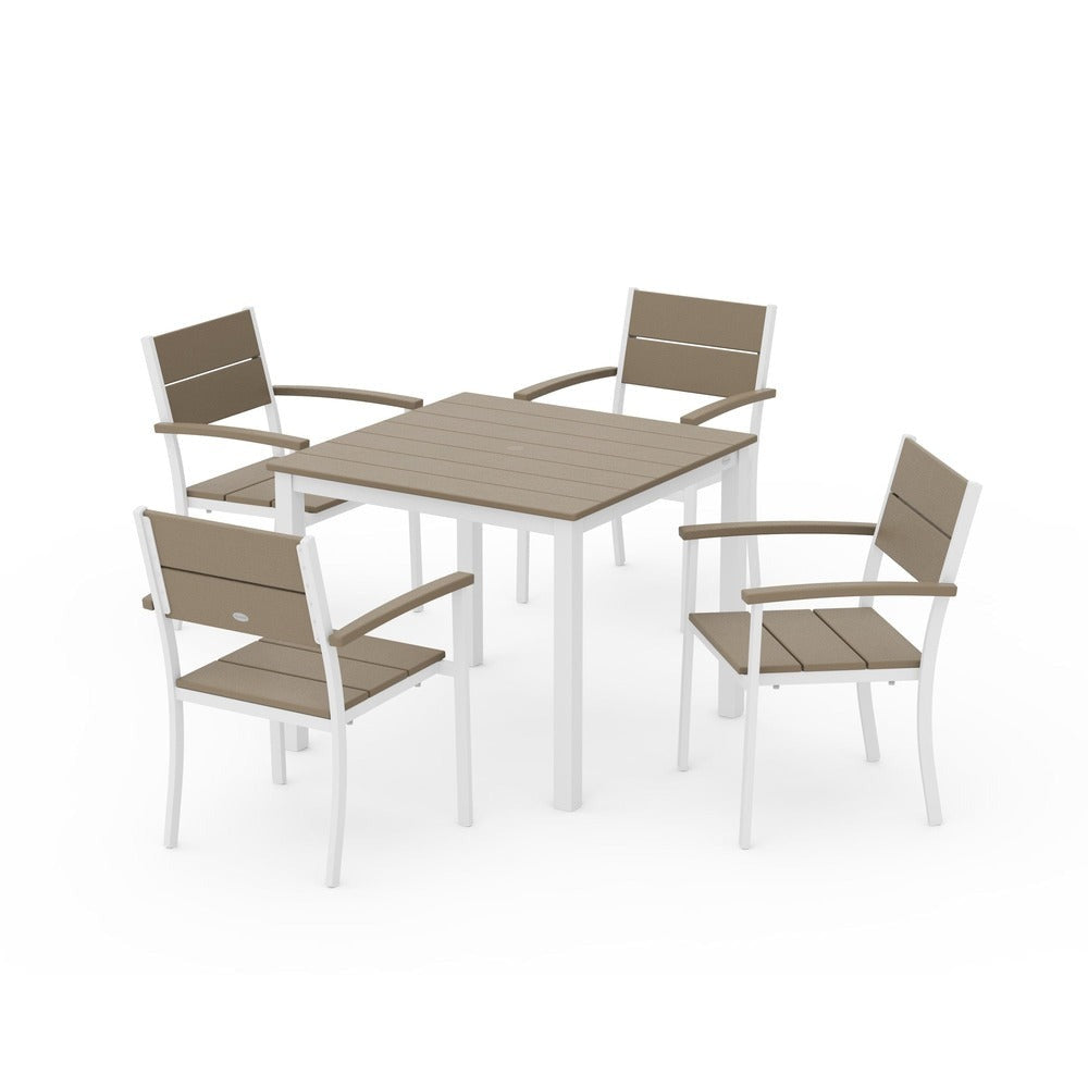 POLYWOOD® - Main Street 5-Piece Dining Set - PWS2862 Outdoor Furniture POLYWOOD®