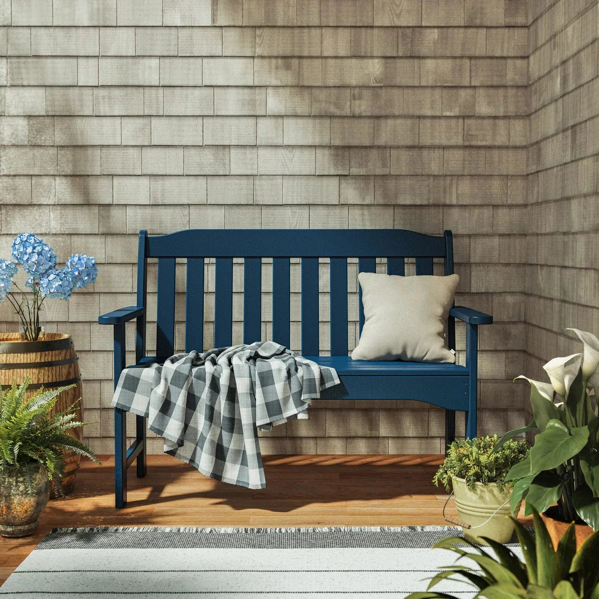 POLYWOOD® Country Living 48" Garden Bench - CLGNB484 Benches POLYWOOD®
