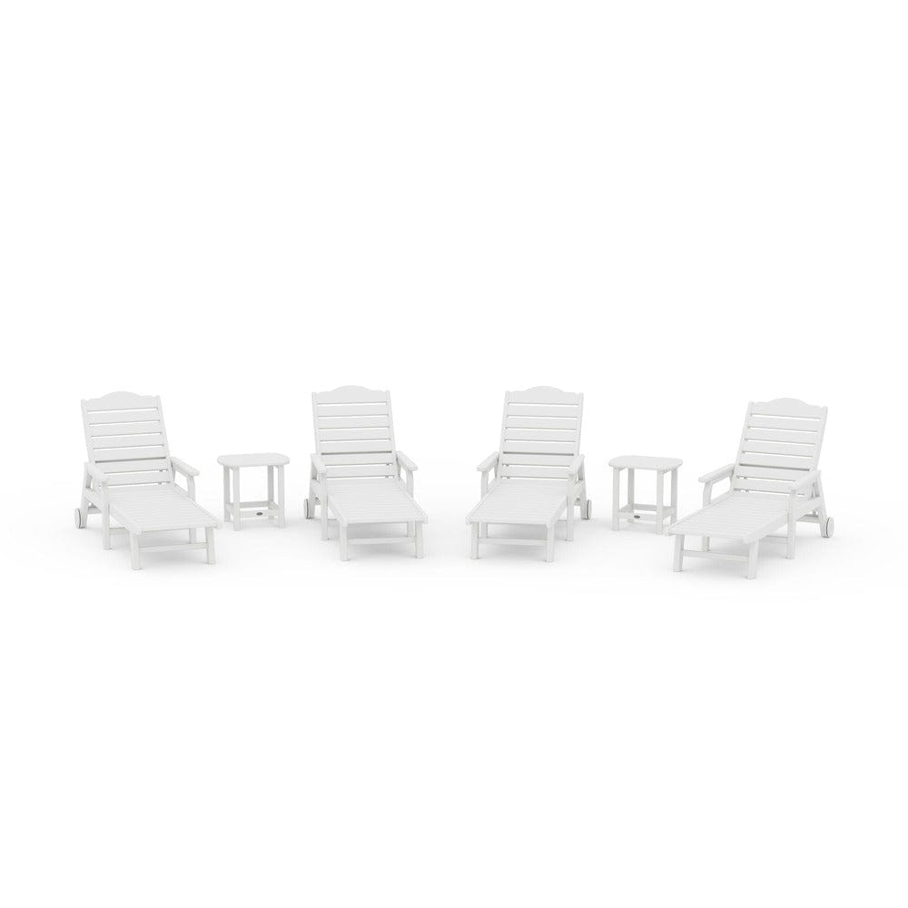 POLYWOOD® - 6-Piece Savannah Chaise Lounge Set - PWS2816 Outdoor Furniture POLYWOOD®