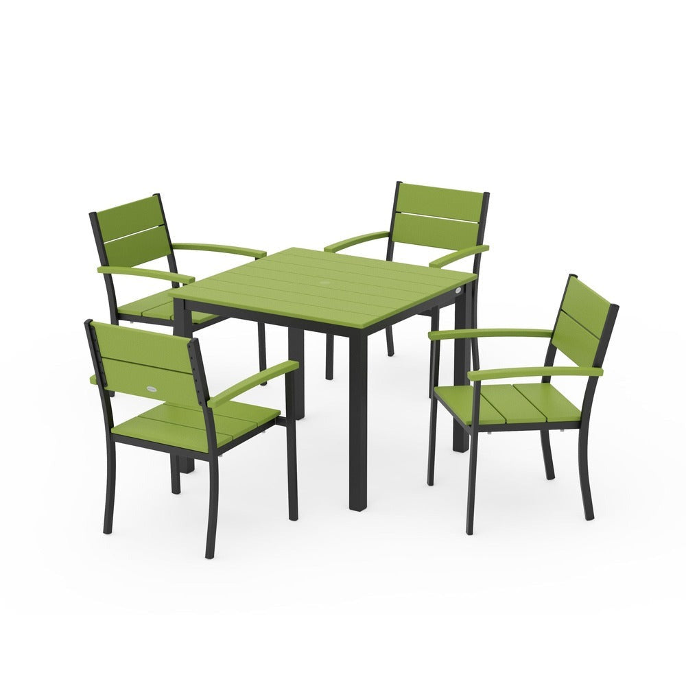POLYWOOD® - Main Street 5-Piece Dining Set - PWS2862 Outdoor Furniture POLYWOOD®