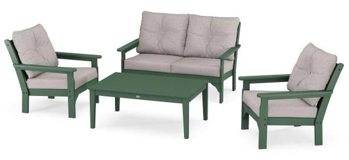 POLYWOOD® Vineyard 4-Piece Deep Seating Set - PWS405-2