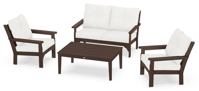 POLYWOOD® Vineyard 4-Piece Deep Seating Set - PWS405-2