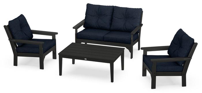 POLYWOOD® Vineyard 4-Piece Deep Seating Set - PWS405-2