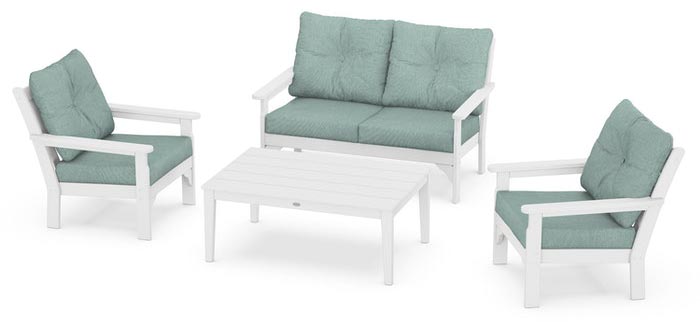 POLYWOOD® Vineyard 4-Piece Deep Seating Set - PWS405-2