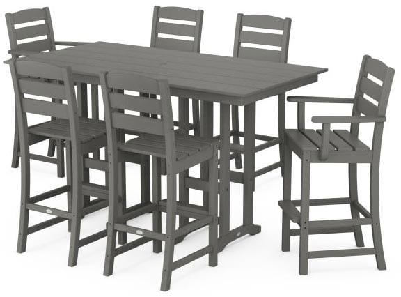 POLYWOOD® Lakeside 7-Piece Bar Set - PWS613-1 Bar Set POLYWOOD®