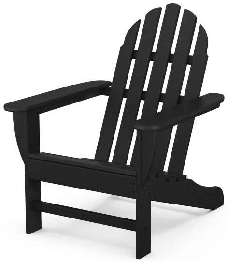 Adirondack Chairs by Polywood - Black