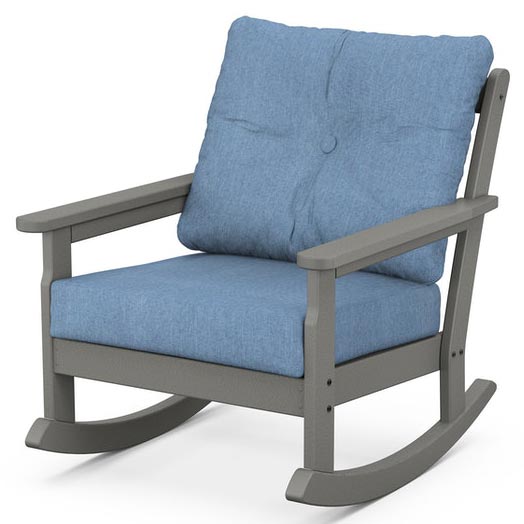 POLYWOOD® Vineyard Deep Seating Rocking Chair - GNR23