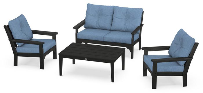 POLYWOOD® Vineyard 4-Piece Deep Seating Set - PWS405-2