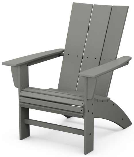Modern Adirondack Chair - Slate Grey