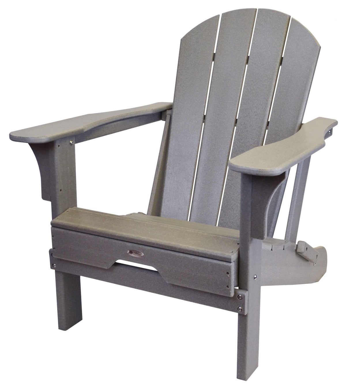 Folding Adirondack Chair by Atlas Furniture - Grey