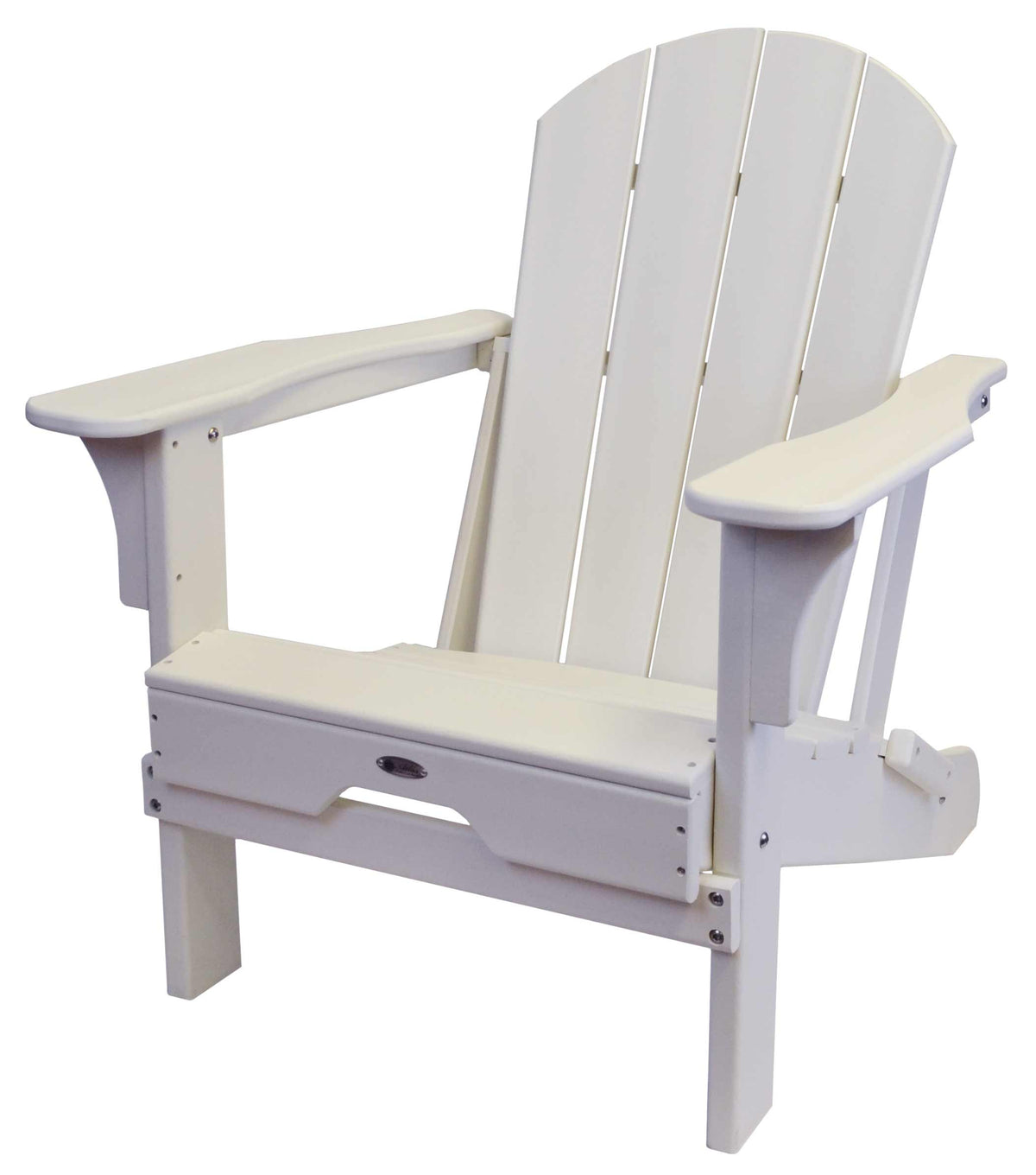Folding Adirondack Chair by Atlas Furniture - White