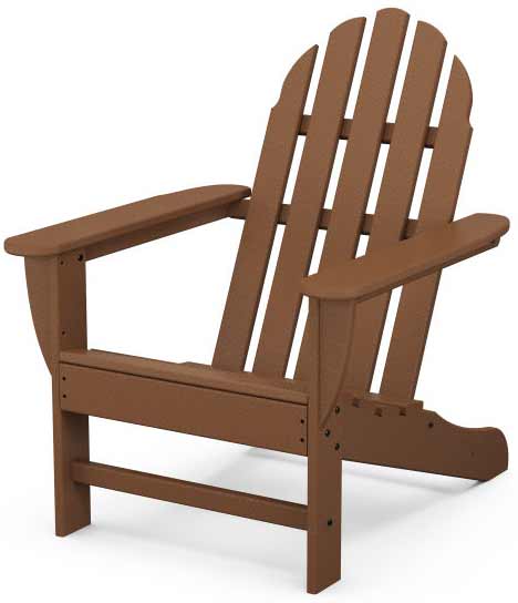 Adirondack Chairs by Polywood - Teak