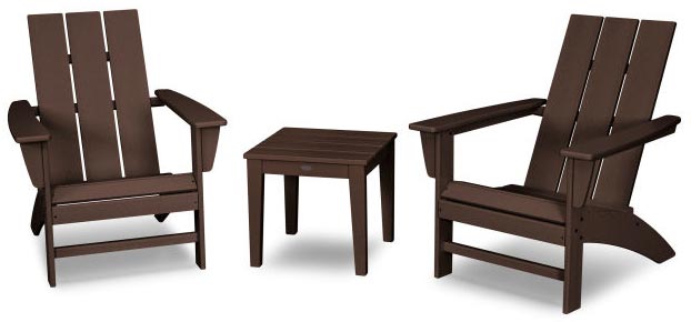 POLYWOOD® Modern Adirondack 3-Piece Set - PWS502-1