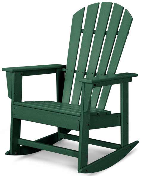 POLYWOOD® Rocking Chair - South Beach - Green
