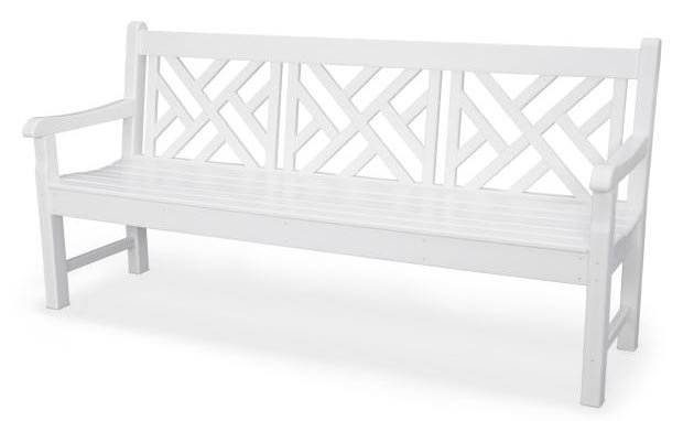 POLYWOOD® Rockford 72&quot; Chippendale Bench - RKCB72