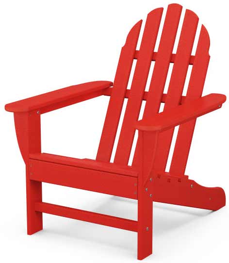 Adirondack Chairs by Polywood - Sunset Red
