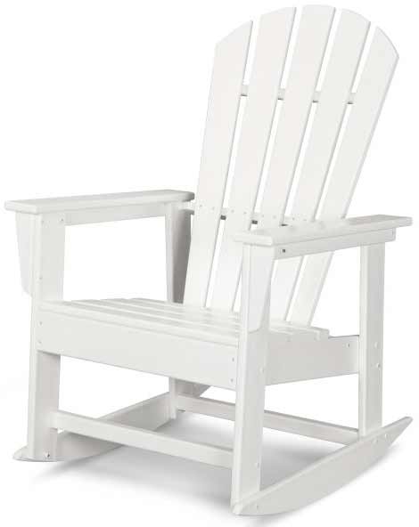 POLYWOOD® Rocking Chair - South Beach - White