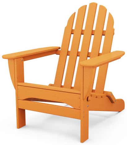 POLYWOOD® Classic Folding Adirondack Chair - AD5030