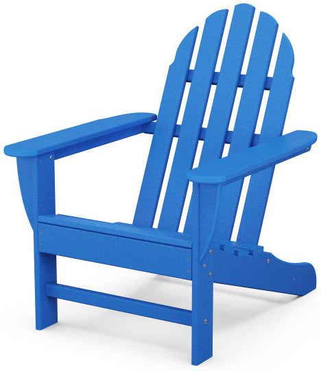 Adirondack Chairs by Polywood - Pacific Blue