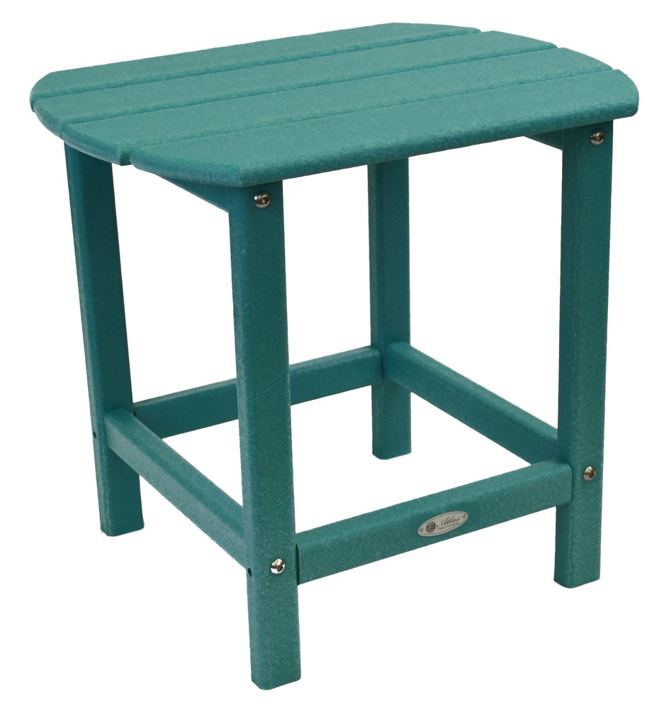 Atlas Patio Furniture - Beach Haven Resin End Table End Table Atlas Patio Furniture
