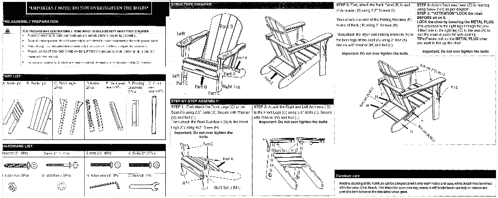 Atlas Patio Furniture - Surf City Resin Adirondack Folding Chair Adirondack Chair Atlas Patio Furniture