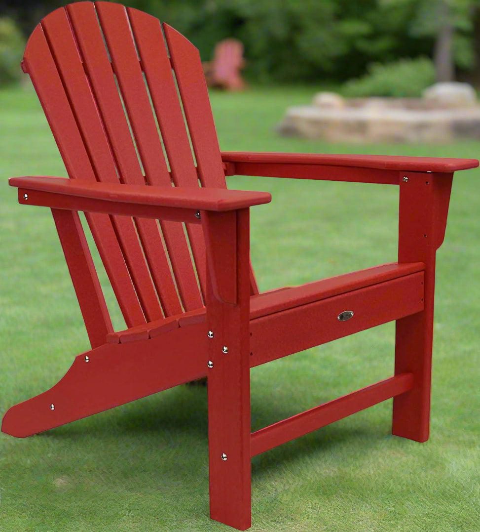 Adirondack Chair by Atlas, Surf City - Red