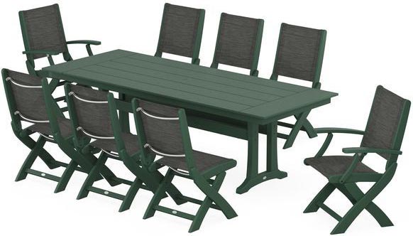 Polywood vineyard 9 piece dining online set