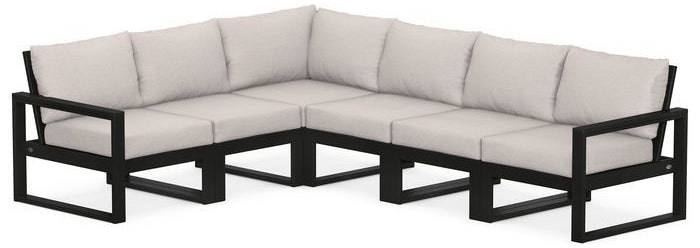 POLYWOOD® - Edge 6-Piece Modular Deep Seating Set - PWS523-2