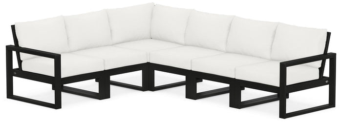 POLYWOOD® - Edge 6-Piece Modular Deep Seating Set - PWS523-2