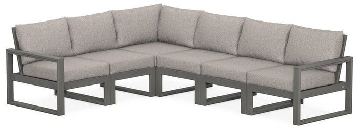 POLYWOOD® - Edge 6-Piece Modular Deep Seating Set - PWS523-2