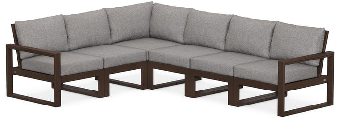 POLYWOOD® - Edge 6-Piece Modular Deep Seating Set - PWS523-2